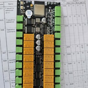 Board E32-16R 16 relay RS485